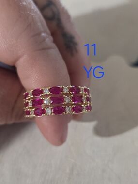 Bomb Party, BP, Size 11 Rings